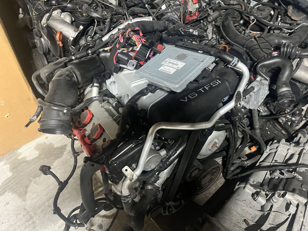 SILNIK motor 3.0TFSI KOMPRESOR 3.0T Audi A4 S4 A5 S5 Q5 A6 C7 A7 Q7
