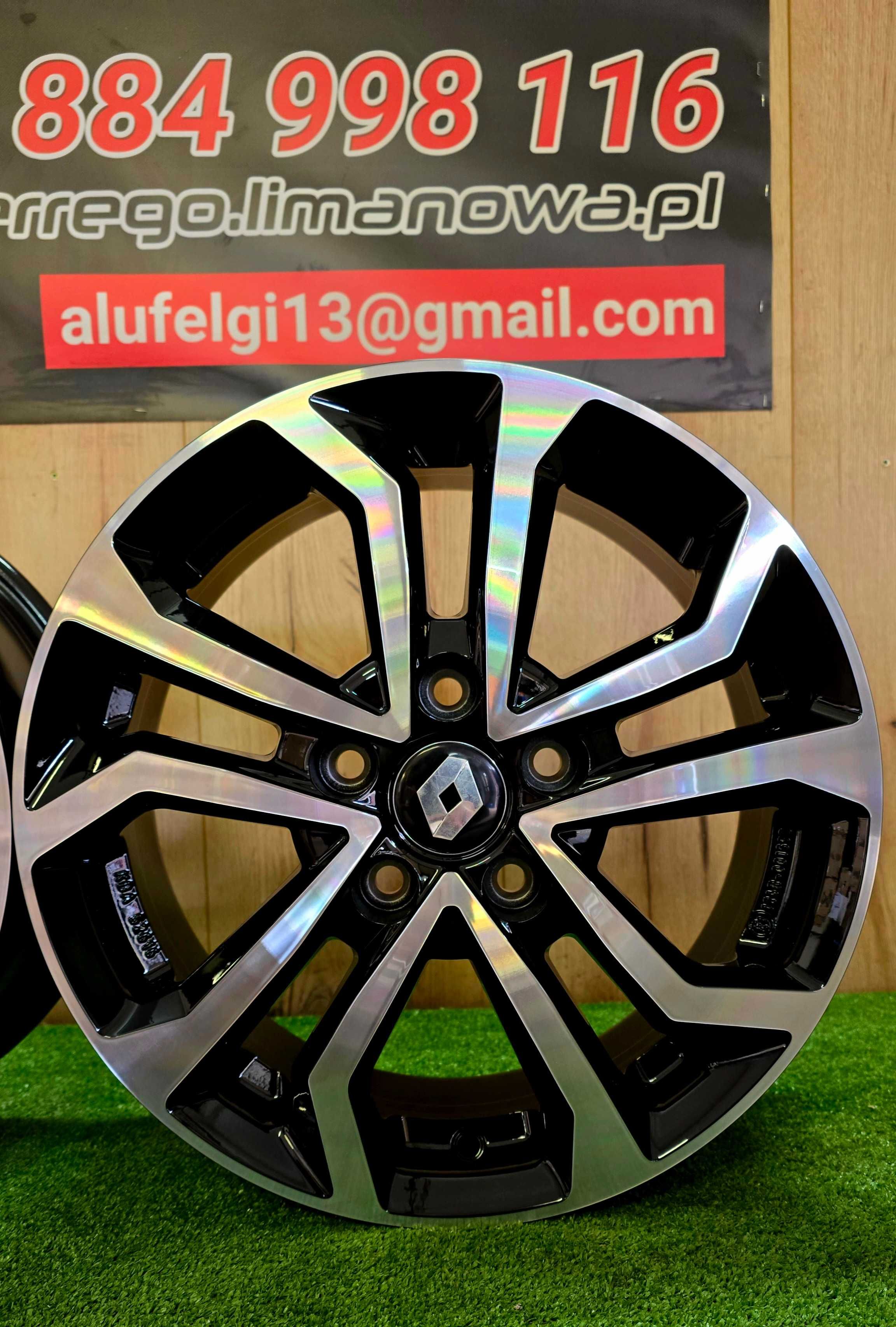 NOWE ALUFELGI RENAULT 17x5x114,3 - Austral,Clio,Megane,Scenic,Talisman