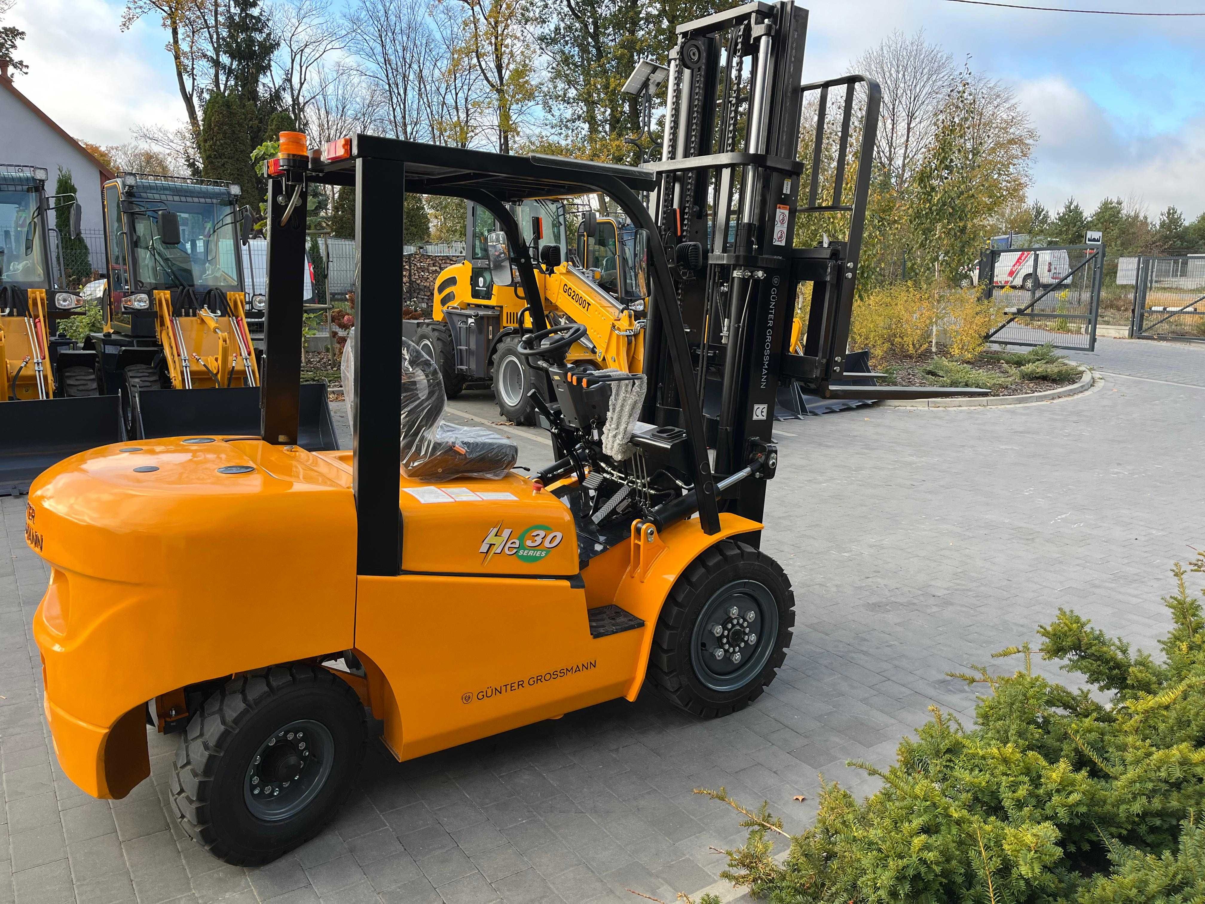 Wózek widłowy elektryczny 3T Duplex 3,3m