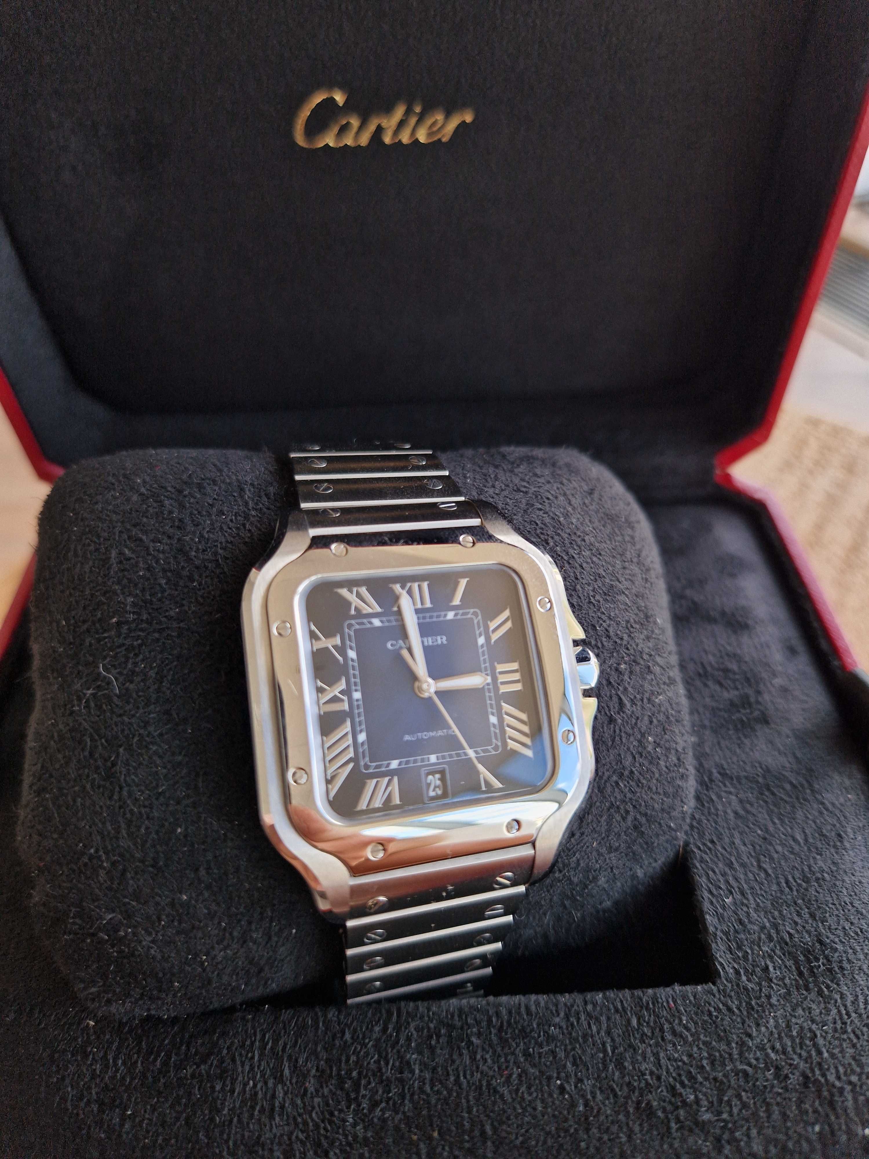 Cartier Santos de Cartier Large Blue Ref.: WSSA0071