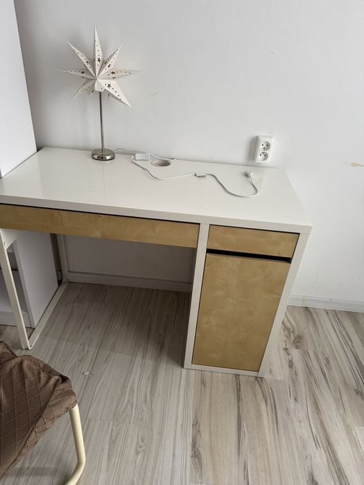 Zestsw lozko materac biurko