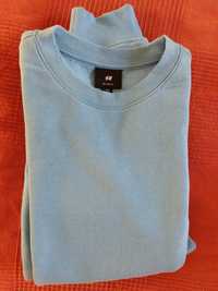 Bluza męska błękitna H&M rozm L