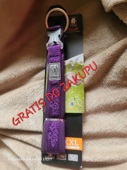Nowa obroża dla psa XXL