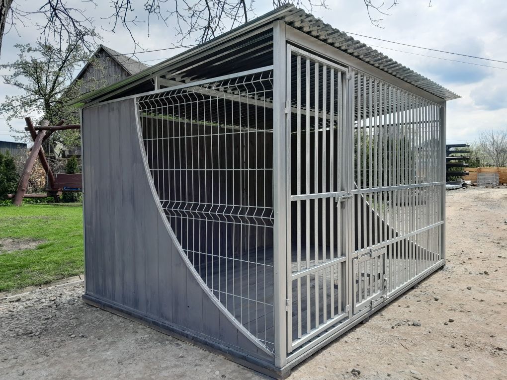 Kojec dla psa "ŁEZKA" ocynkowany w całość wymiar 3x2