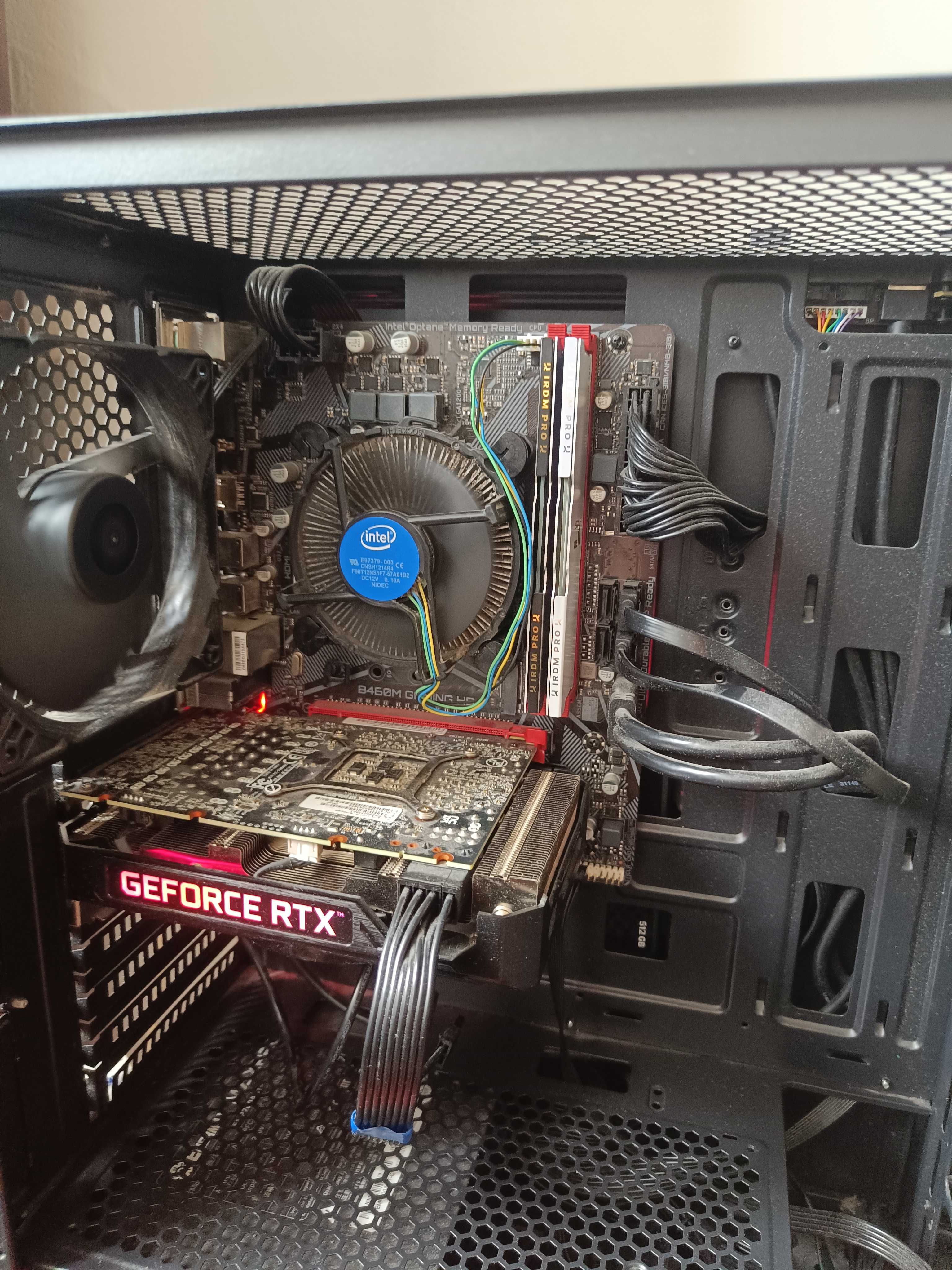 Sprzedam komputer stacjonarny: RTX 3060, i5-10500, 24 GB RAM, SSD 1 TB