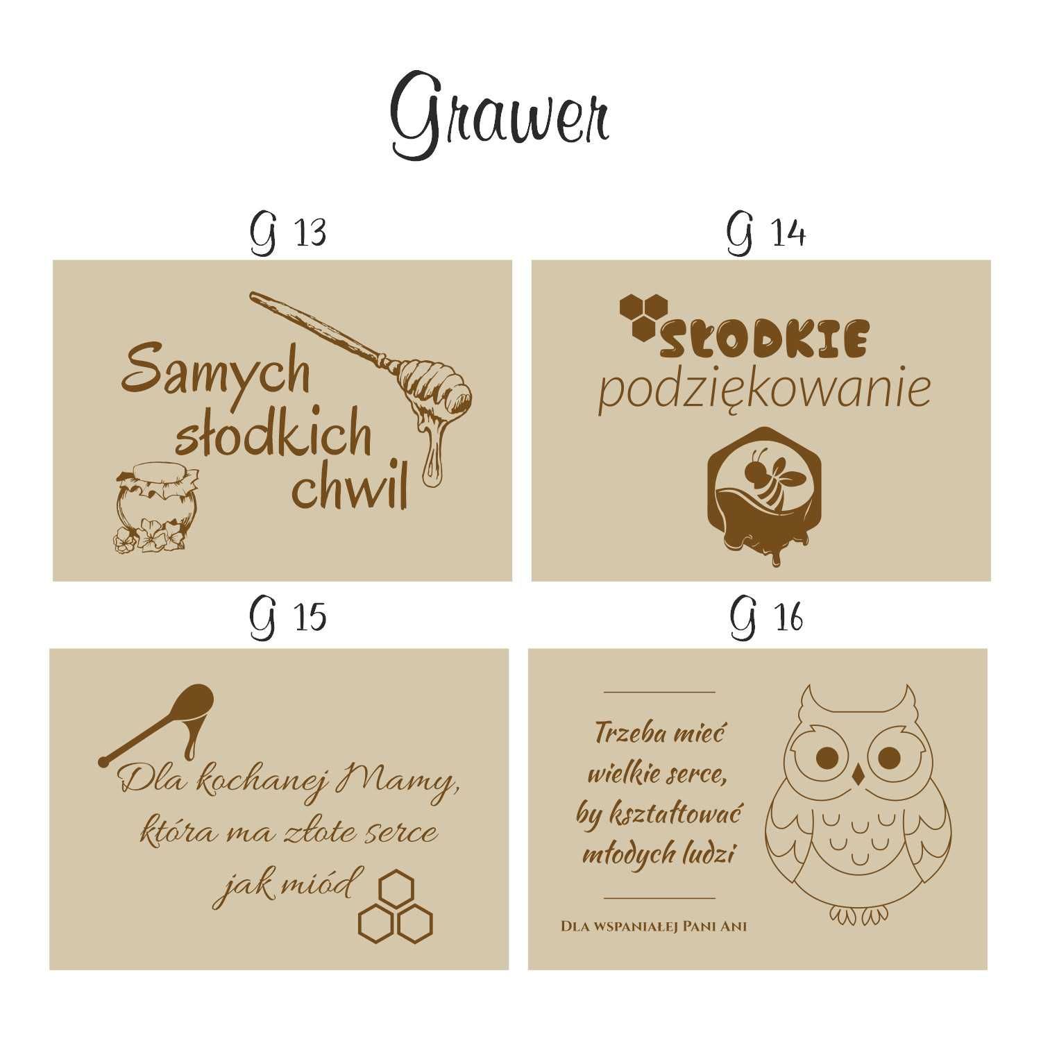 Zestaw: Skrzynka z nadrukiem/grawerem + 6x słoik 120 ml z zakrętką