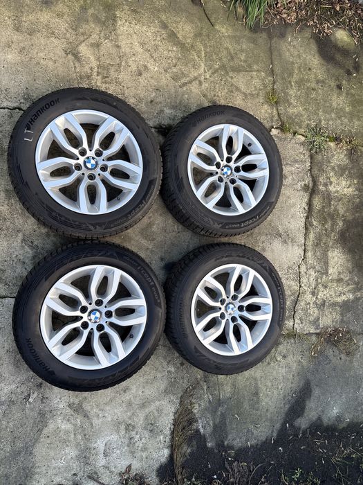 4x komplet koł koła 225/60/17 r17  BMW X3 X5 5 seria Opony Zimowe