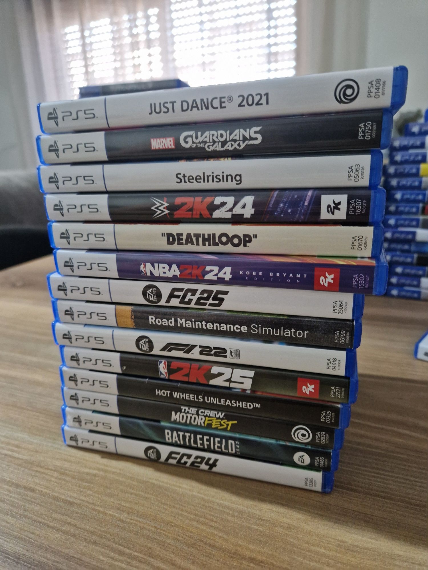 Vários jogos de ps5 preços na descrição