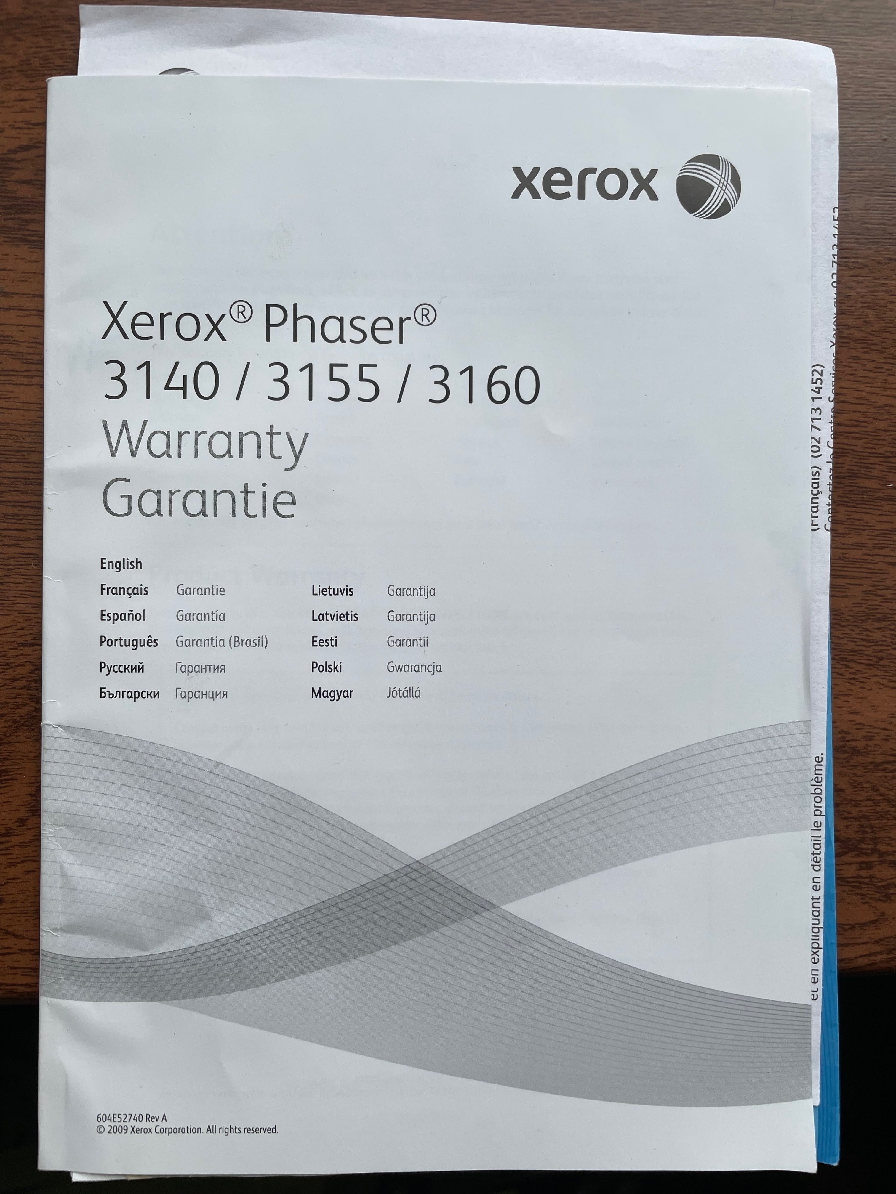 Принтер xerox phaser 3140