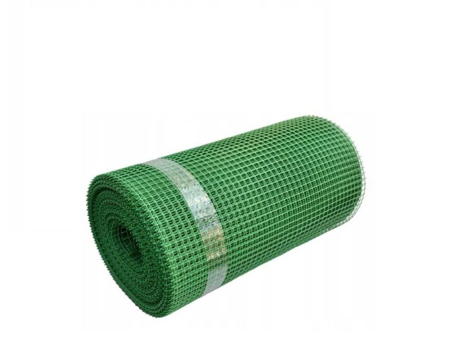 Siatka rabatowa ogrodzeniowa zielona 1,2x50m PCV