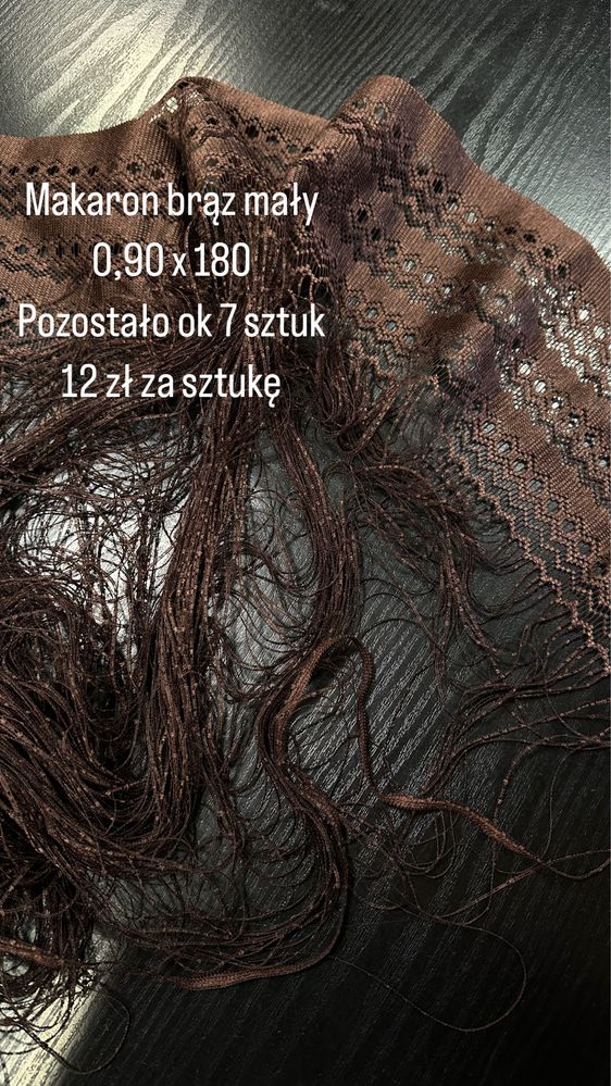 Firanki ,makaron’ WYPRZEDAŻ różne kolory