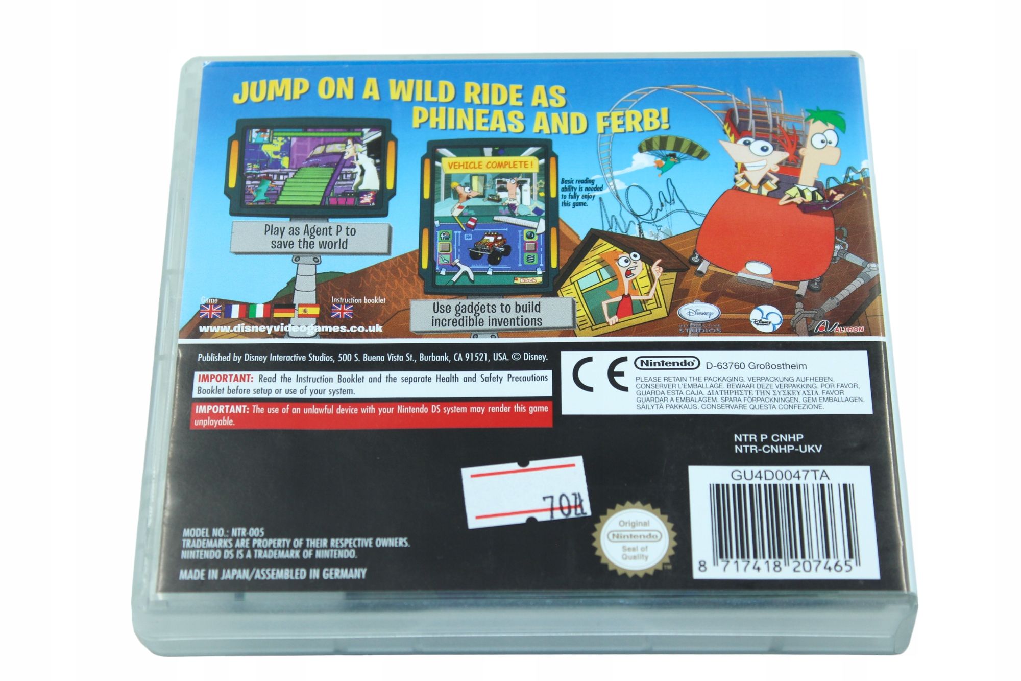 Phineas And Ferb Nintendo DS