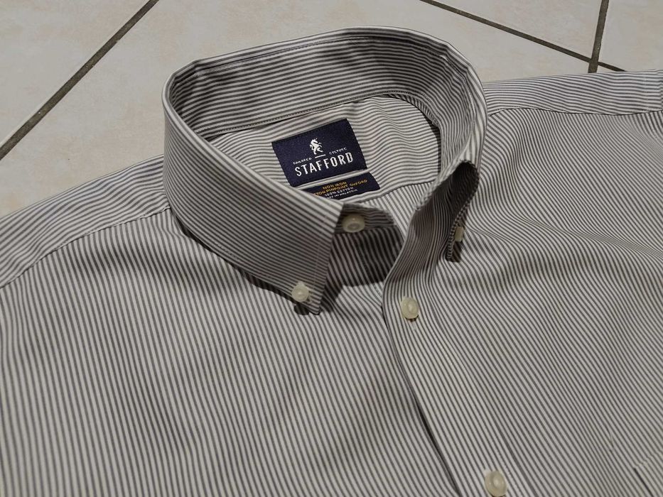 STAFFORD USA - NOWA! Markowa Koszula Męska rozmiar XL