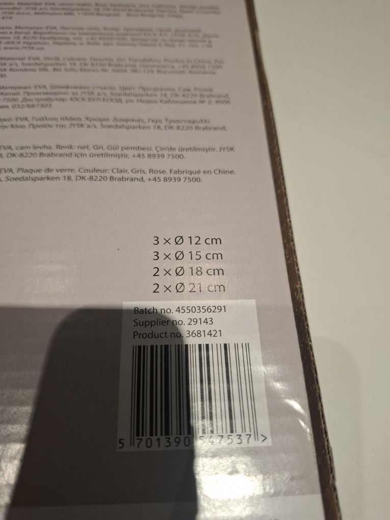 Zestaw 10 luster Kalvehuse