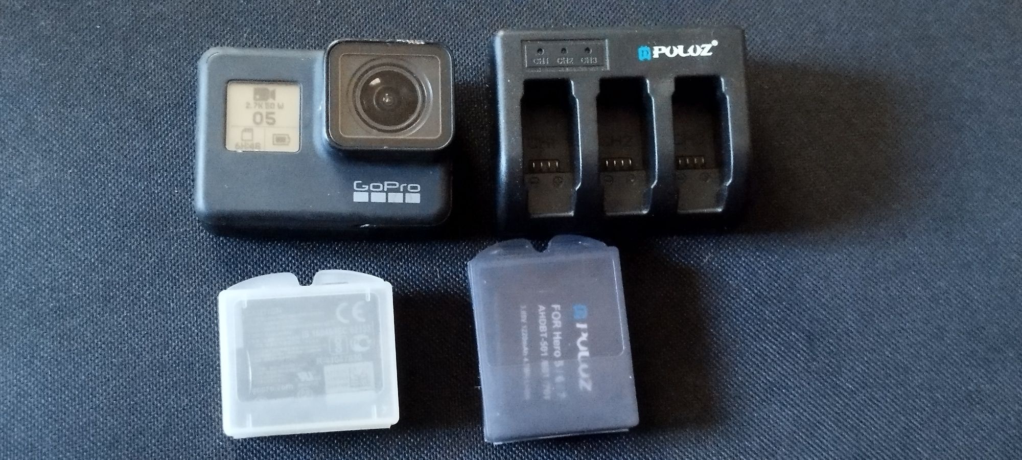 Kamera Go pro 7 Black baterie ładowarka