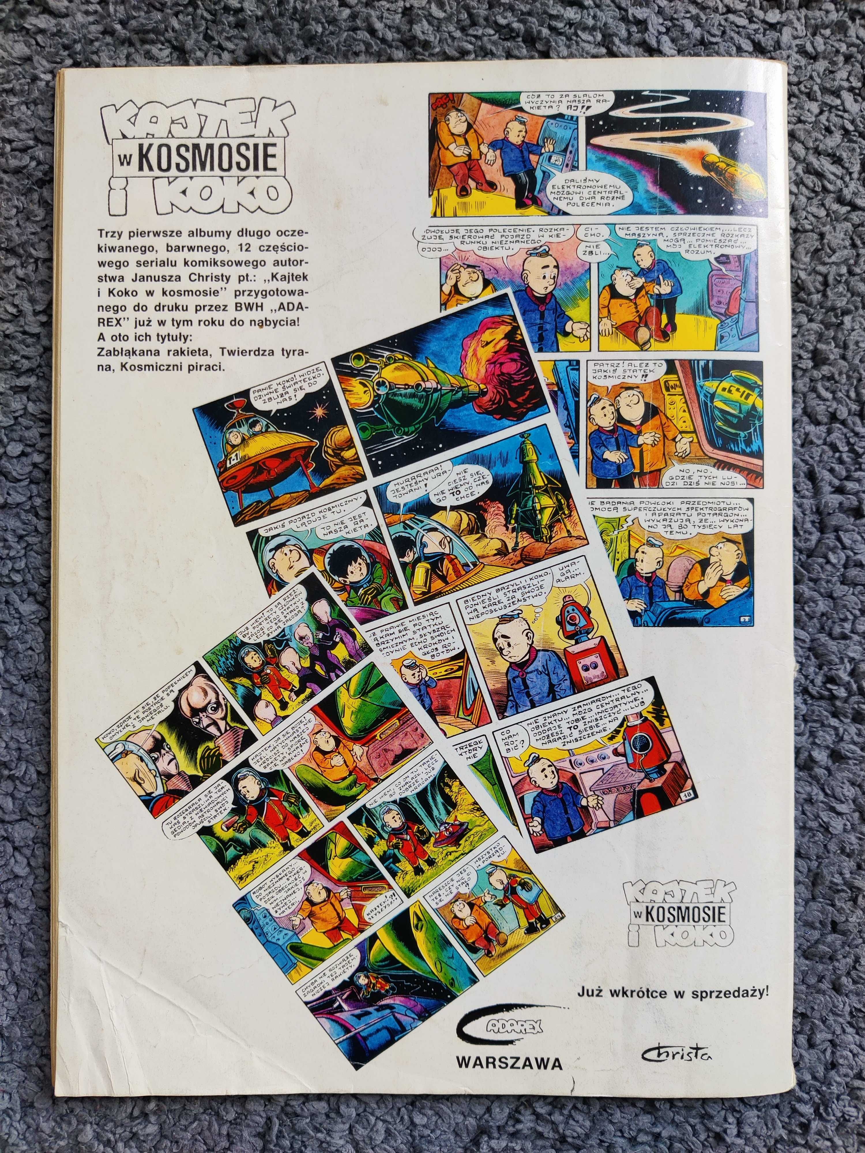 Kajtek i Koko Pojedynek z Abrą wydanie I Adarex 1991