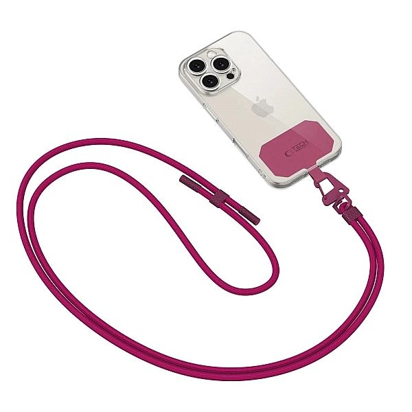 Tech-Protect C5S Rope Crossbody Strap Mulberry