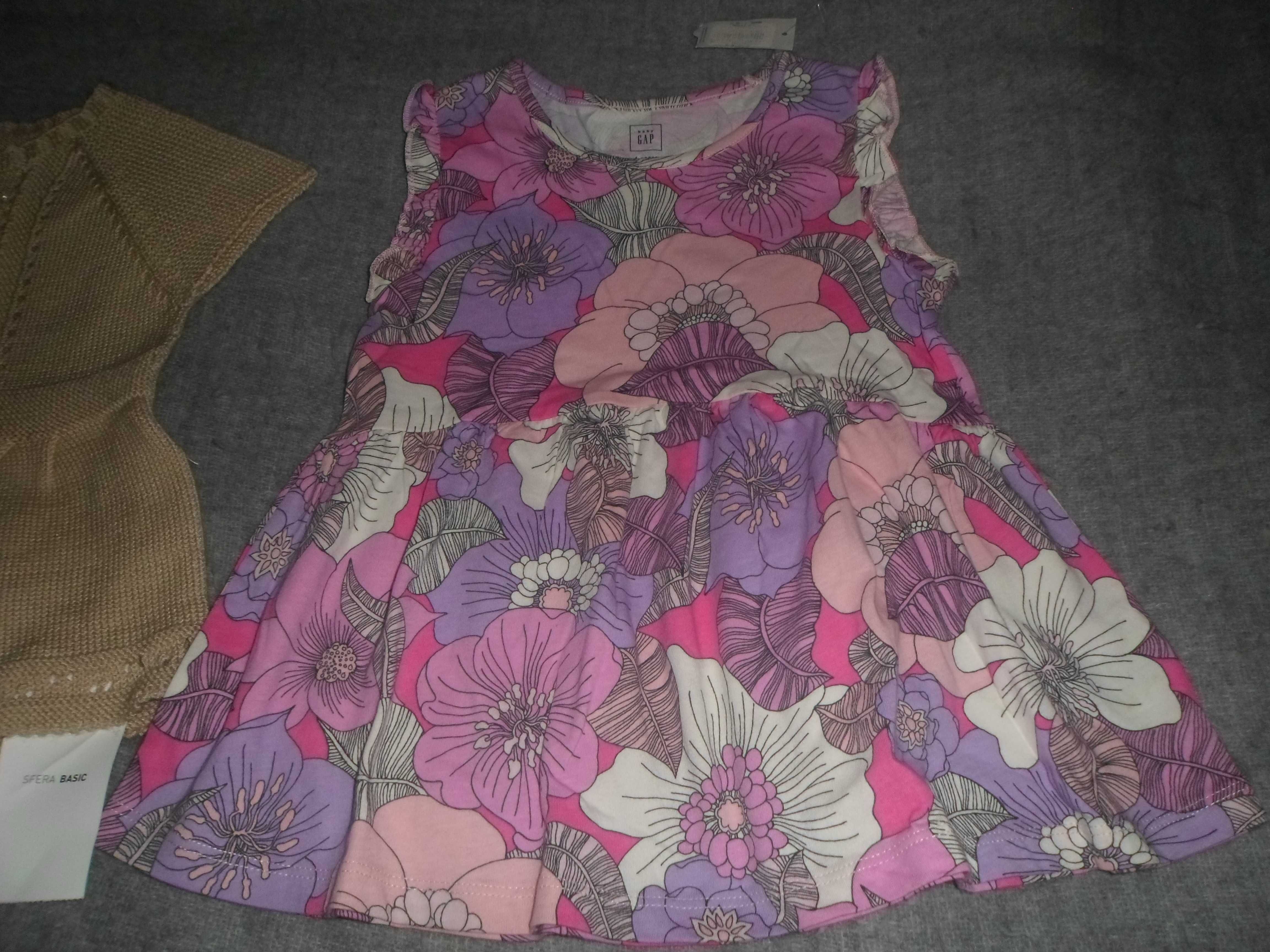 vestido e casaquinho novos com etiqueta para menina