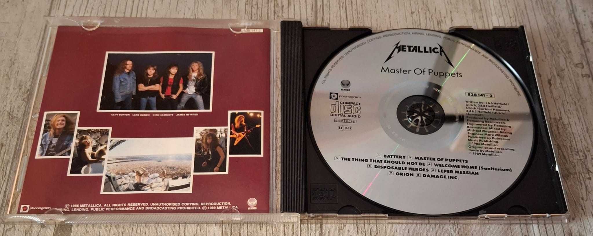CD Metallica: master of puppets