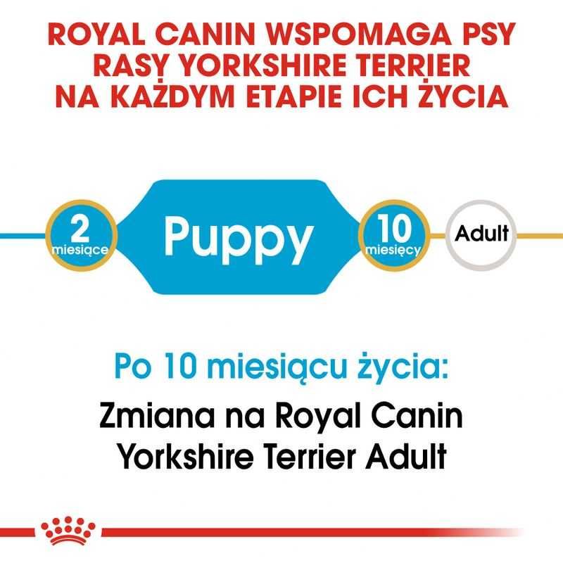 Karma dla psa sucha Royal Canin Yorkshire Junior 7,5kg OKAZJA