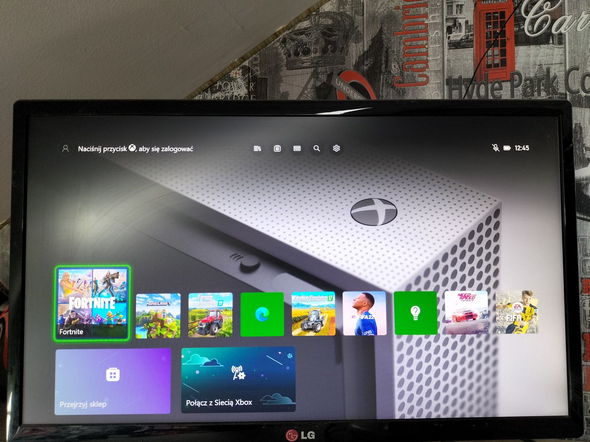 Xbox One S dwa pady gry