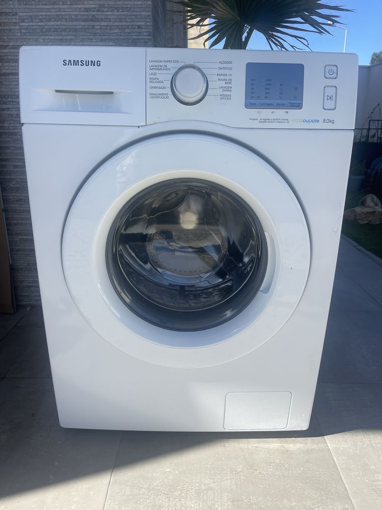 Maquina lavar roupa Samsung de 8kg