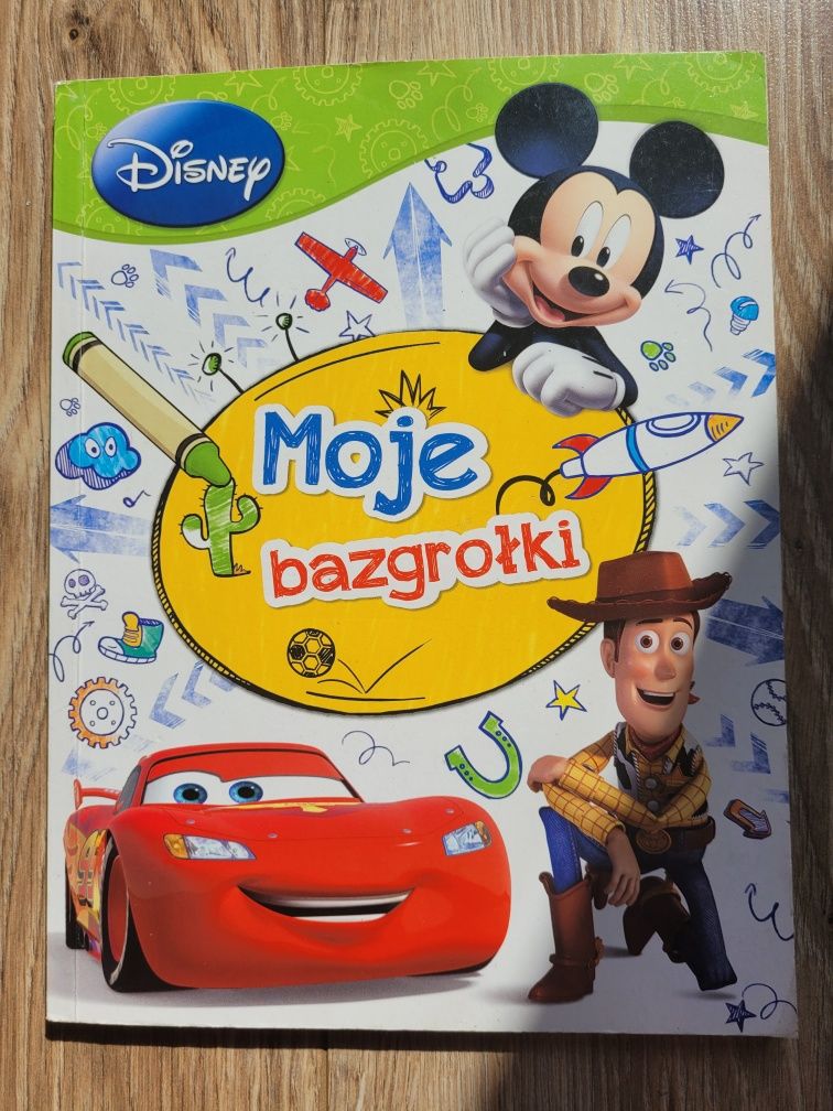 Disney Moje Bazgrołki kolorowanka dla dzieci Książka do malowania