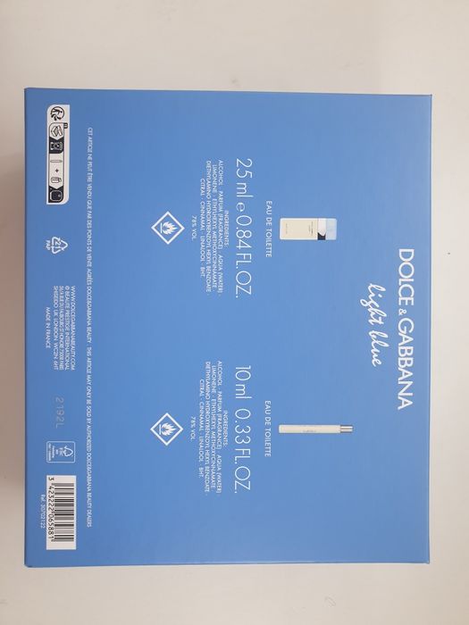 Подарунковий набір Dolce and Gabbana Light blue 35ml original