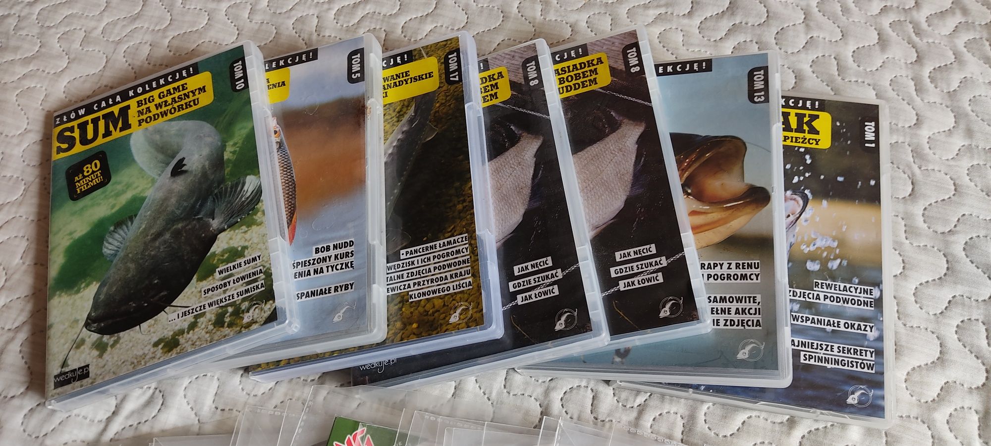 Płyty DVD wedkarskie