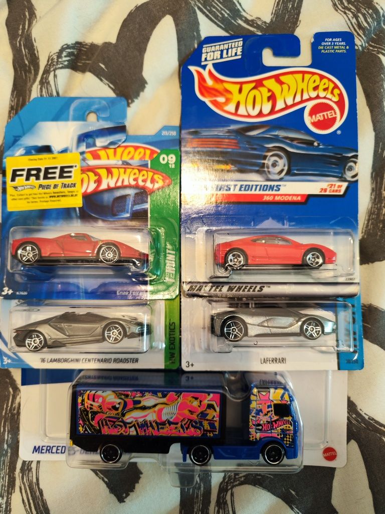 Kolekcja hot wheels