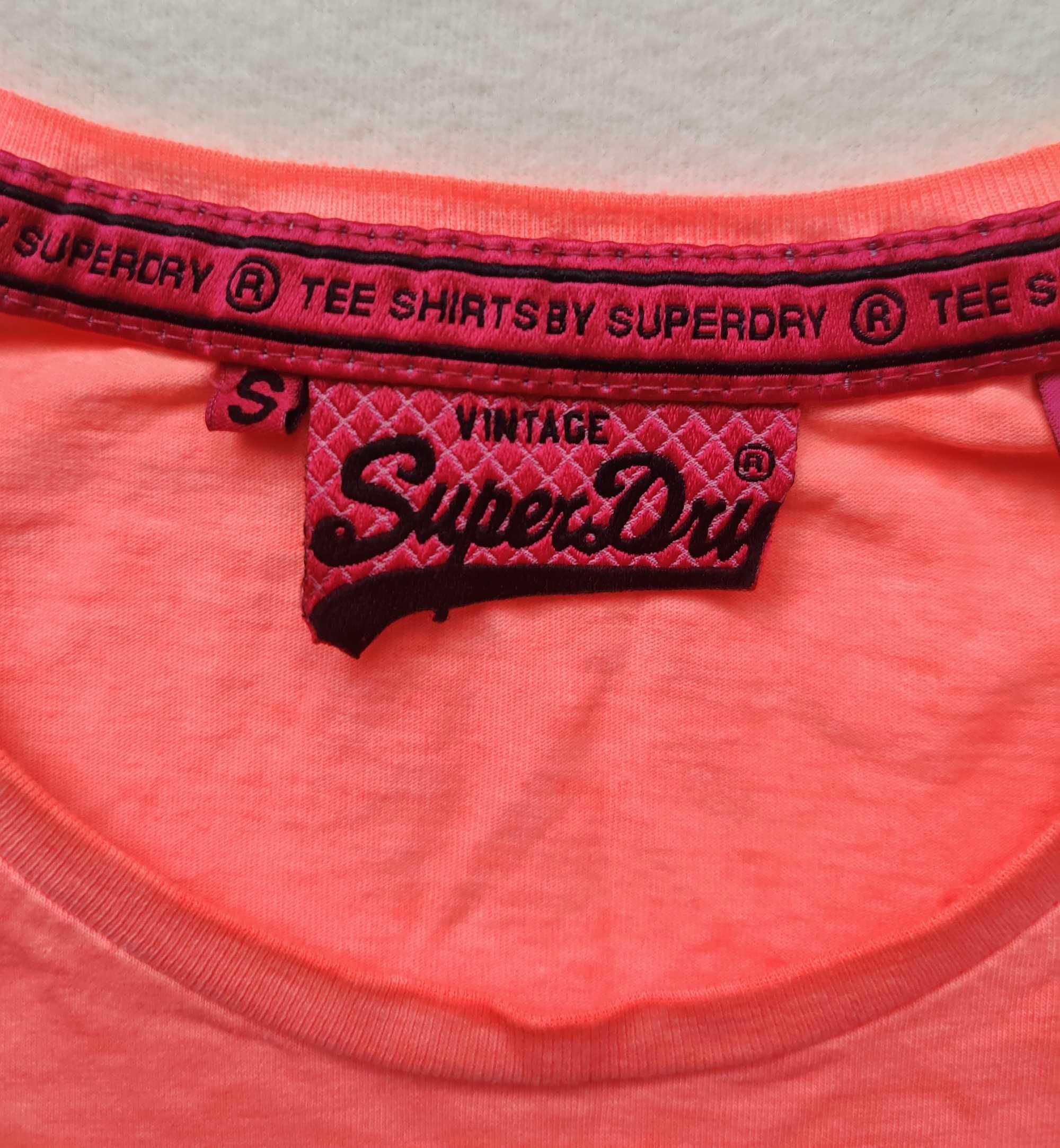 SuperDry koszulka z krótkim rękawem damska oryginalna S nowa