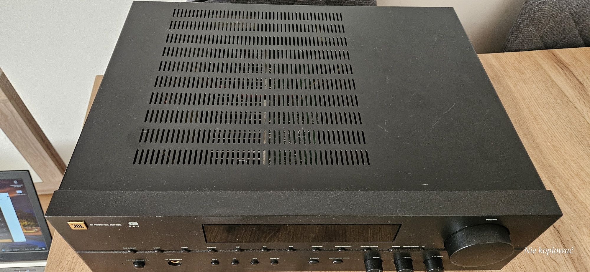 Amplituner JBL JSR-635i. 2 x 80 Wat wzmacniacz