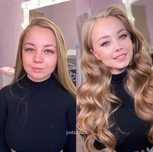 Makijaż / make up / fryzura / upięcie / loki / fale