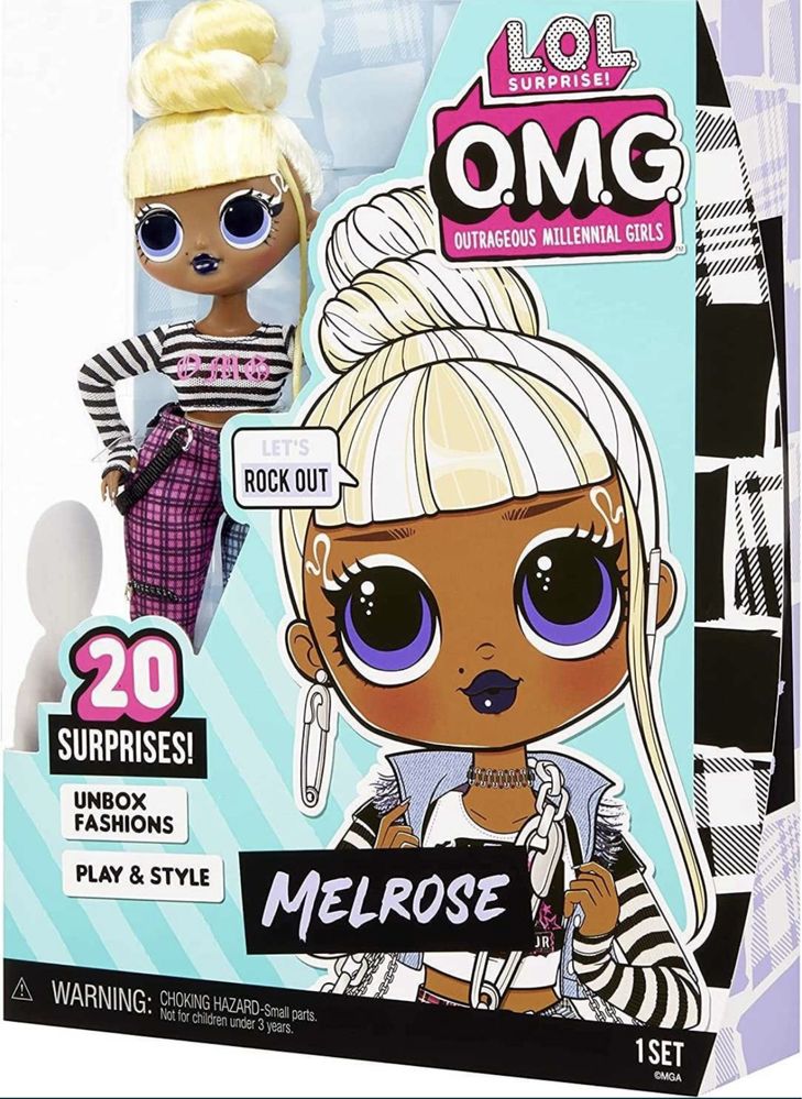 Кукла ЛОЛ ОМГ Мелроуз LOL Surprise OMG Melrose Fashion Doll