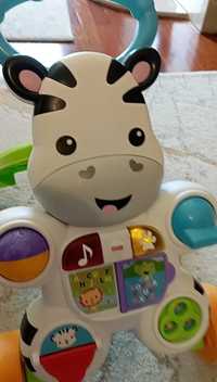 Andador da Fisher-Price zebra