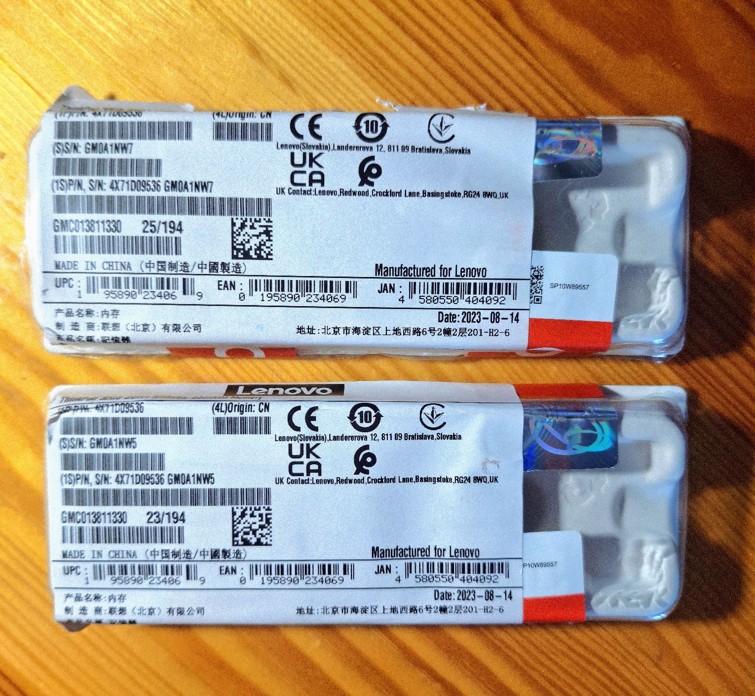 Pamięć RAM ThinkPad 32GB DDR 3200 MHz SODIMM Memory

SODIMM Memory