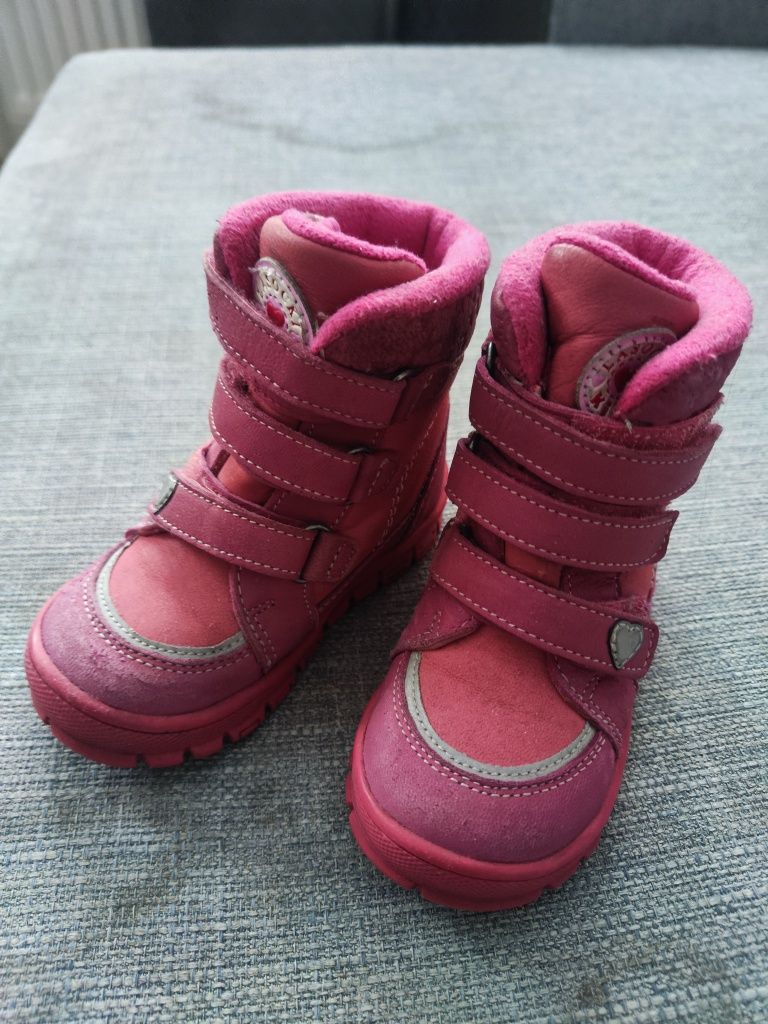 Buty zimowe śniegowce Lasocki kids różowe