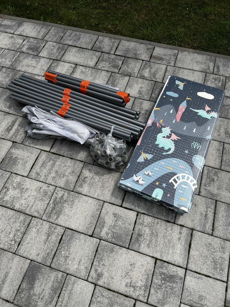 Kojec Moby-System 200x180 cm + mata painkowa Nukido