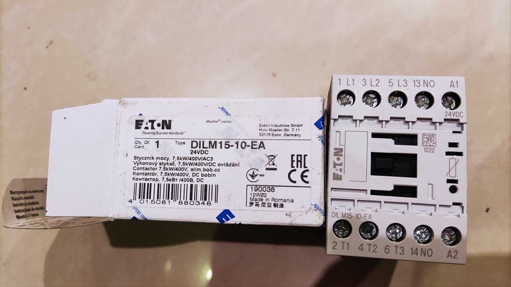 Eaton DILM15-10-EA(24VDC)