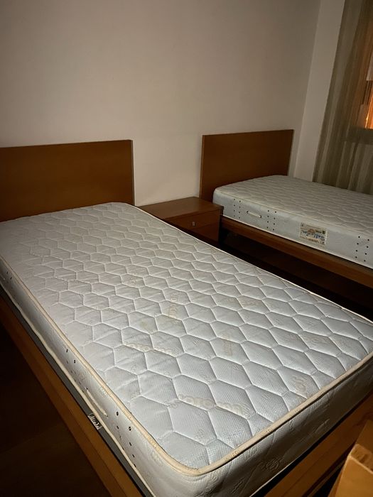 Cama de solteiro e cama de casal
