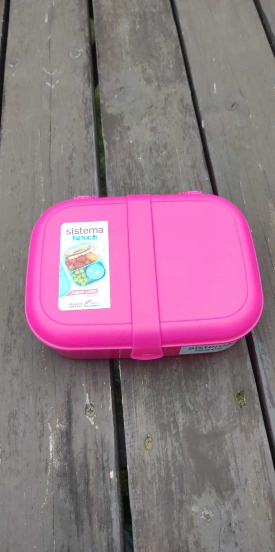 Sistema Lunch Sistema box pojemnik do żywność z dodatkami praktyczny