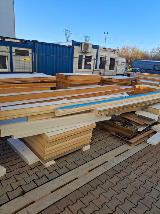 Płyta warstwowa 160/120mm - odpady