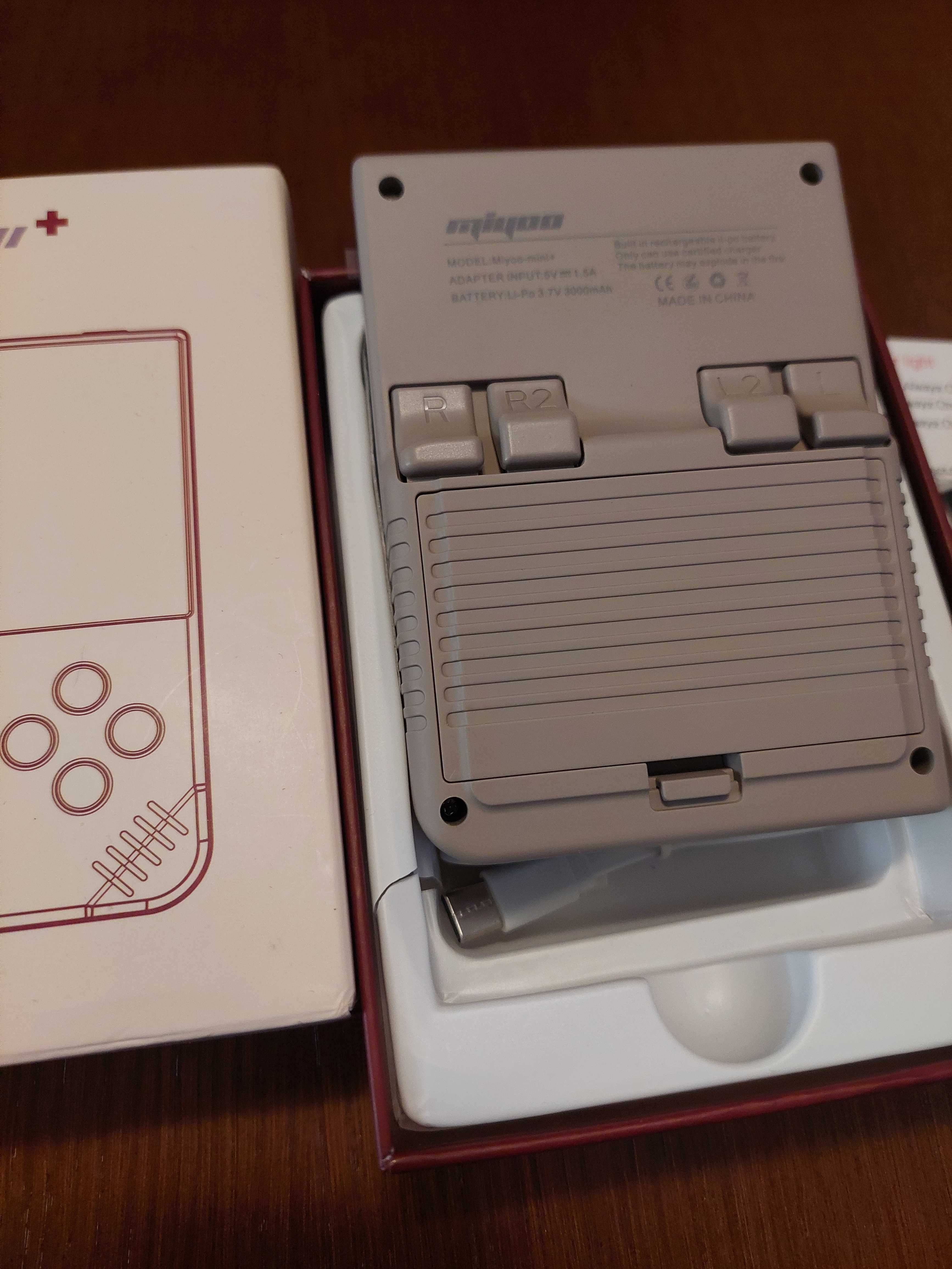 NOWA Konsola Retro Miyoo Mini Plus - Kolor Retro Gray!