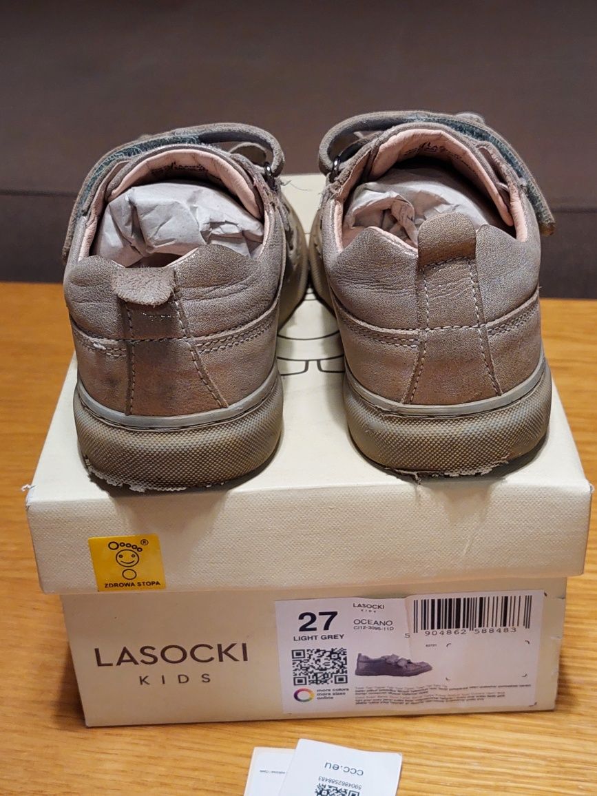 Buty dziecięce 27 Sneakersy Lasocki Kids Oceano CI12-3095 Light Grey