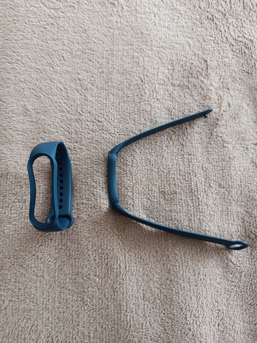 Opaska silikonowa Xiaomi mi band 5/6 granatowa 2szt okazja