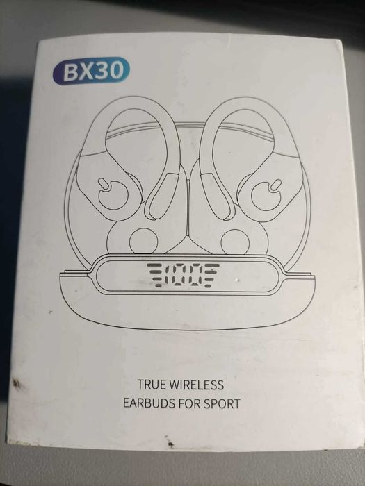 Bezprzewodowe słuchawki douszne, słuchawki Bluetooth 5.3, 60 godzin