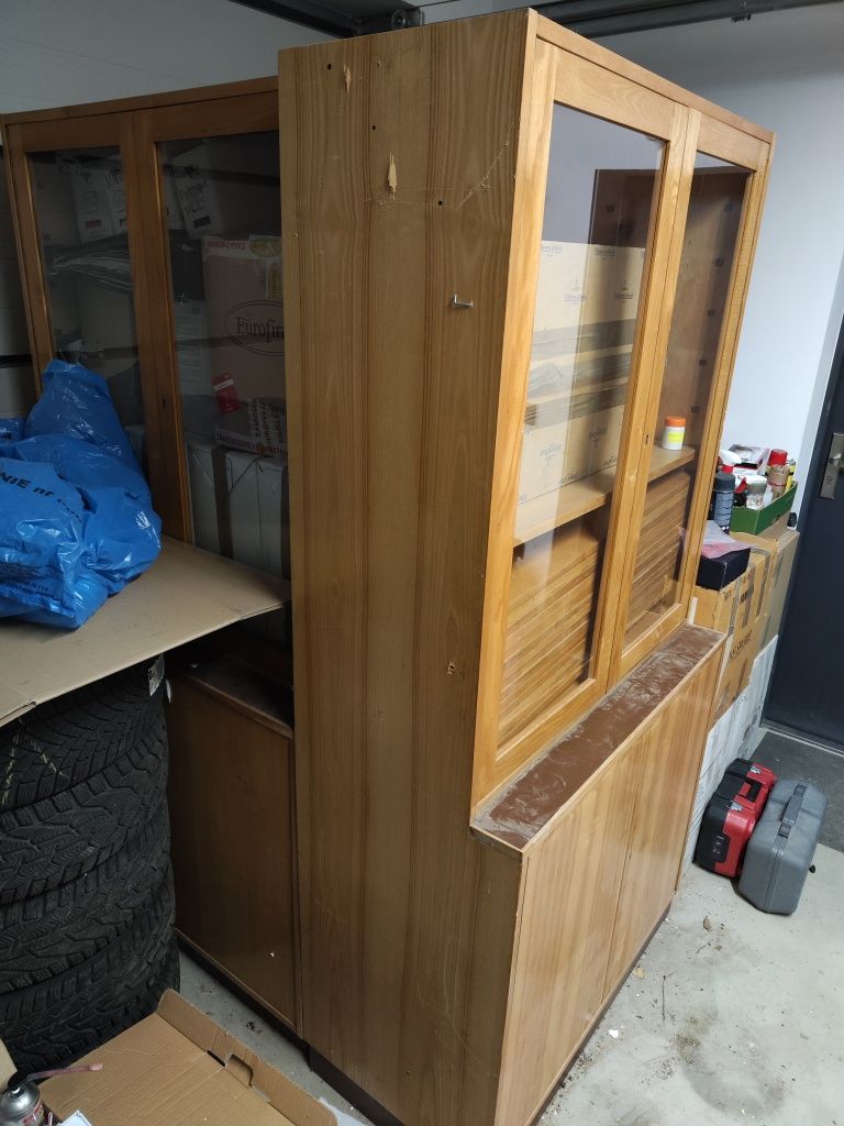 Regał fornirowany solidny szafa h200 sz100 gł50 (4szt)