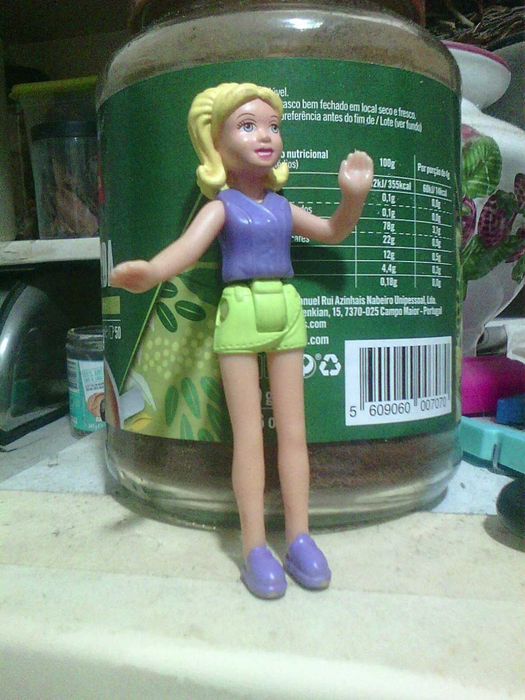 polly pocket figura boneca