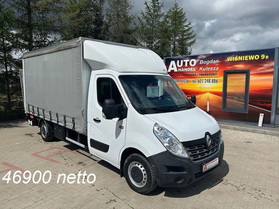 Renault Master firanka+winda