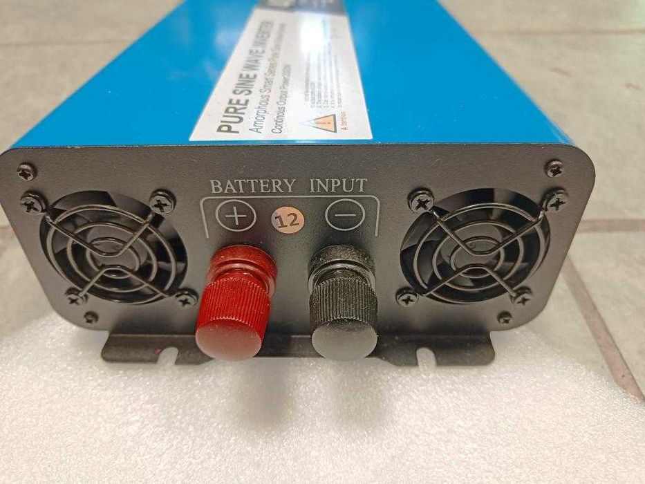 Inwerter Falownik pure sine 12V 4000w peak uzywany EA Sun